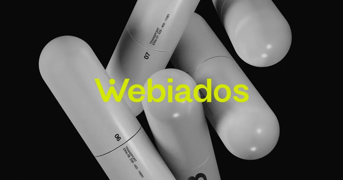 Portada del artículo con un diamante amarillo translúcido sobre fondo negro y el logotipo Webiados